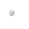HOBART, NS-017-60 - HEX NUT